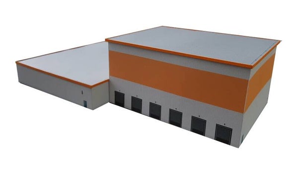 Z/1:220 Hochregallager mit Bürogebäude