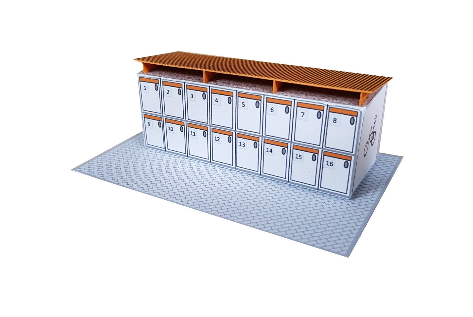 HO/1:87 Fahrradboxen