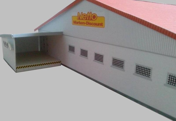 TT/1:120 Netto-Supermarkt Epoche 5/6 NETTO MARKENDISCOUNT