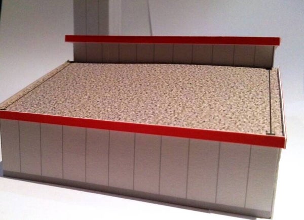 Feuerwehrhaus TT mit Schlauchturm