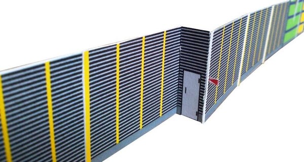 TT/1:120 Lärmschutzwand (Schallschutzwand)