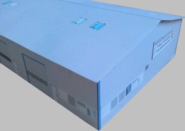 TT/1:120 Lagerhalle Gewerbehalle Industriehalle Werkhalle