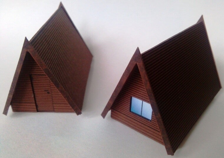 HO/1:87 Finnhütte 2er Set