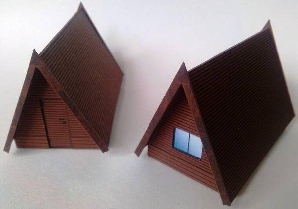 HO/1:87 Finnhütte 2er Set
