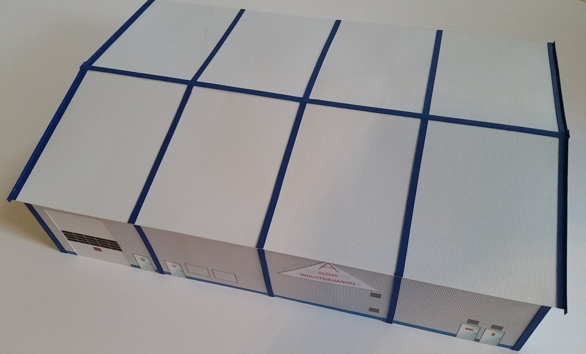 HO/1:87 Gewerbehalle