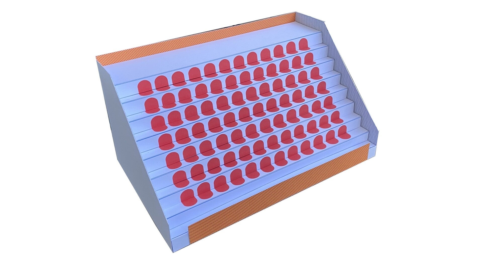 1:43 / 1:50 Boxengasse Tribünenmodul für Rennstrecke