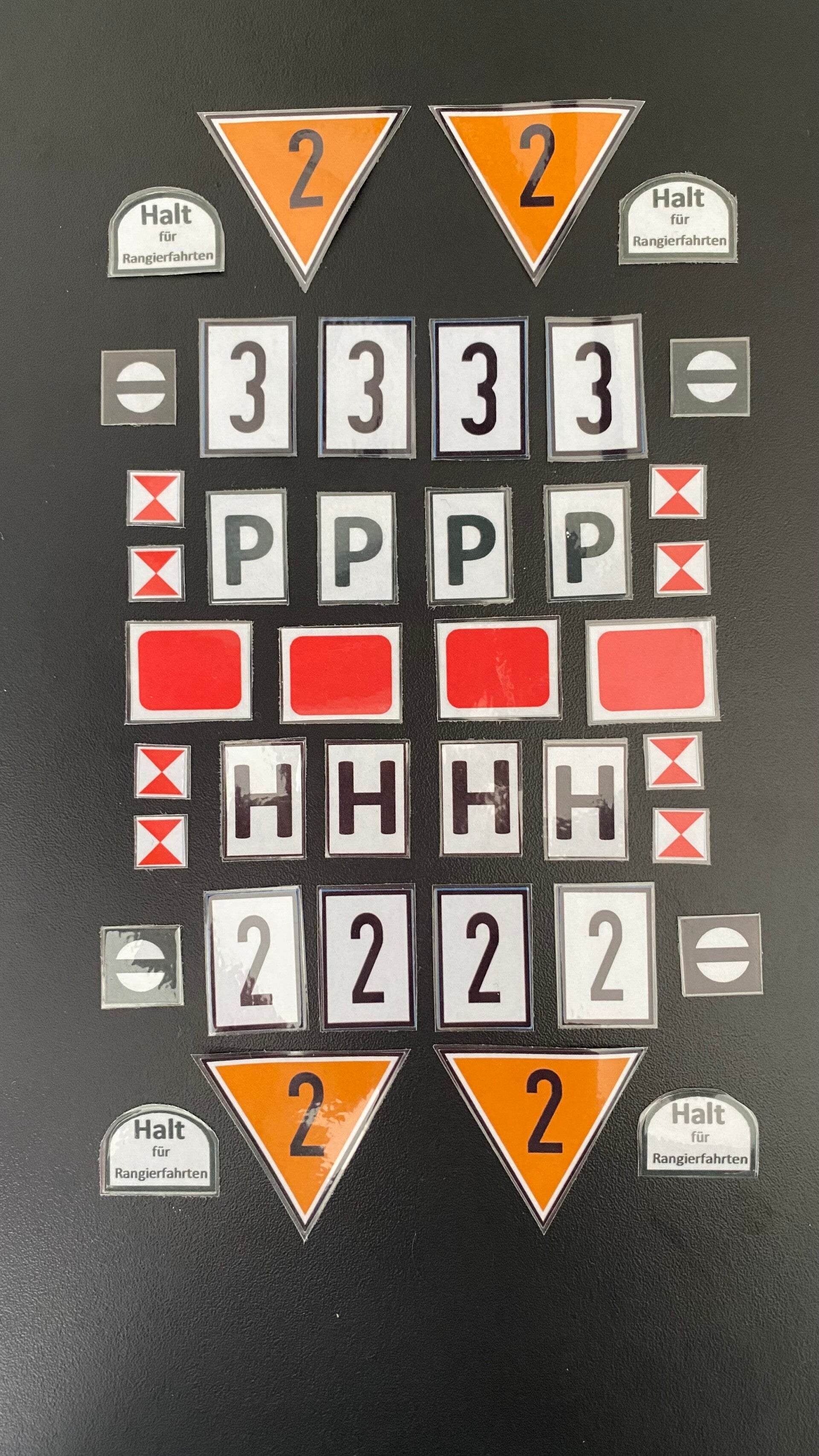Signalset für LGB, 40-teilig, Spur G, spritzwassergeschützt, einzeln