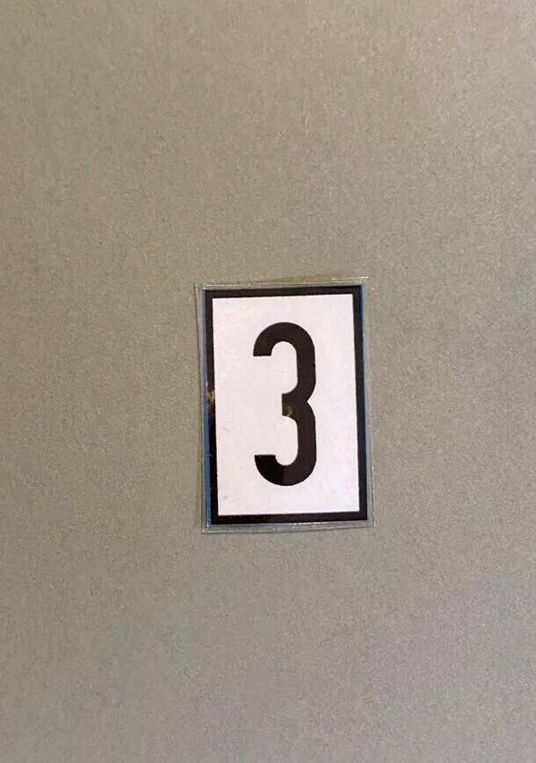 Lf7 Signaltafeln "30" 6 Stück, spritzwassergeschützt, für LGB Gartenbahn