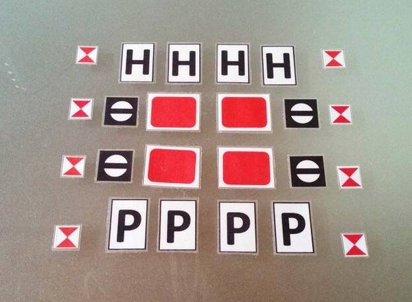 Signalset für LGB, 24-teilig, Spur G, spritzwassergeschützt, einzeln