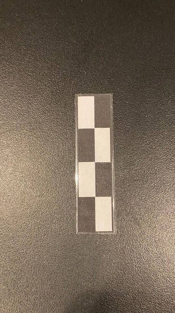 Ne4-Tafeln (Schachbrett) für Spur LGB, 6 Stück einzeln laminiert