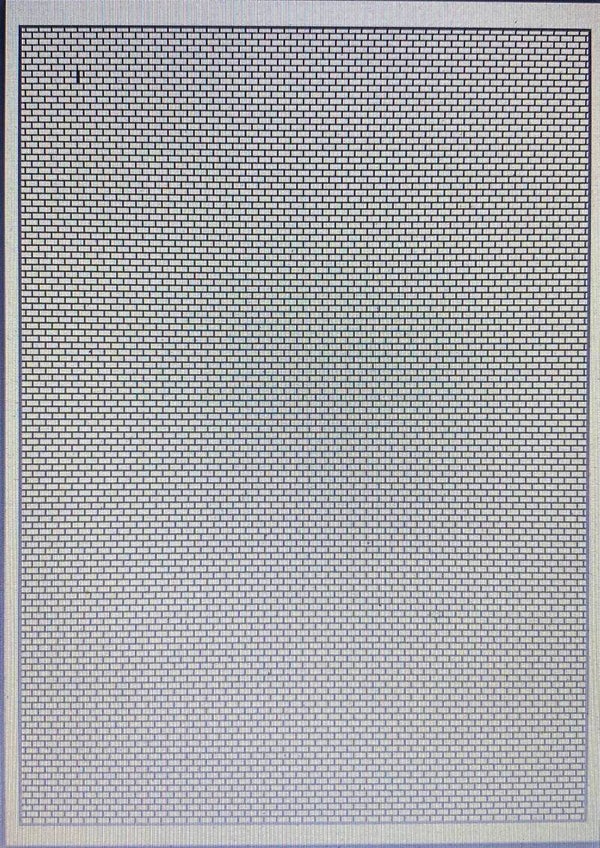 HO/1:87 Rechteckpflaster Parkplatz grau 280 x 200 mm