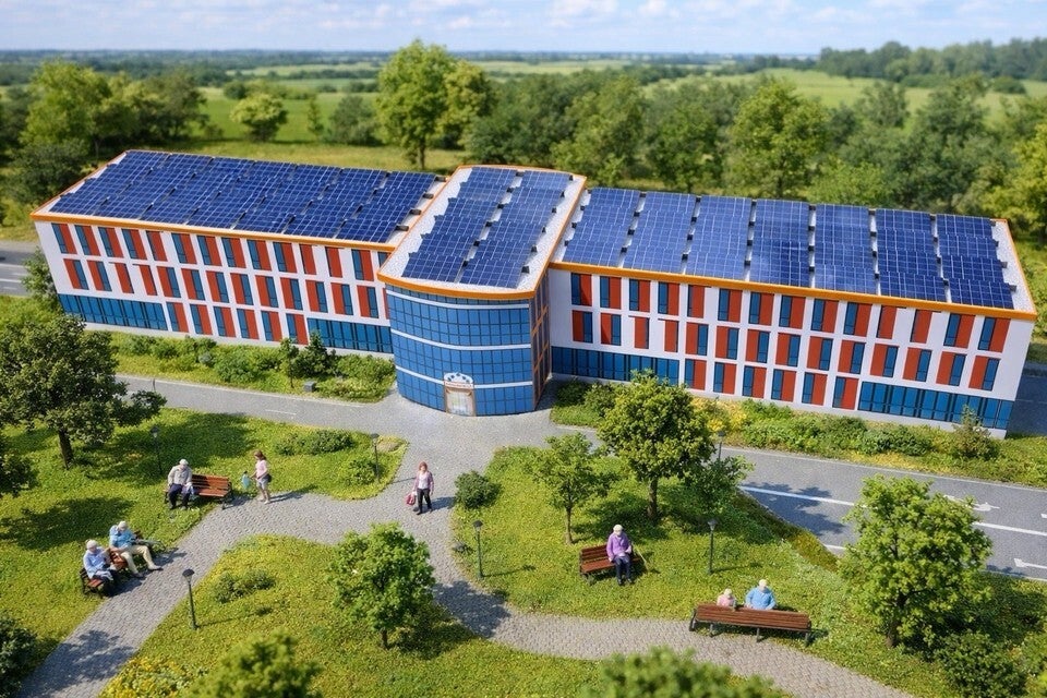 HO/TT Pflegeheim/Altenheim mit Photovoltaikanlage