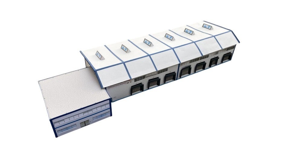 HO/1:87 Logistikzentrum / Spedition Set 1