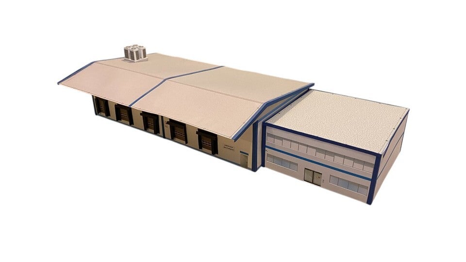 HO/1:87 Logistikzentrum / Spedition Set 2