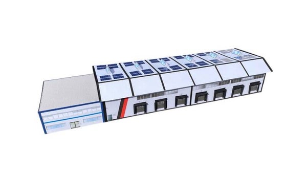 HO/1:87 Logistikzentrum / Spedition Set 3
