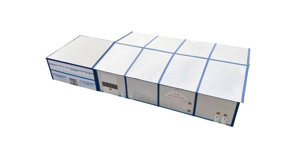 HO/1:87 Logistikzentrum / Spedition Set 4