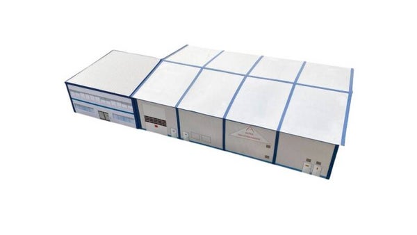 HO/1:87 Logistikzentrum / Spedition Set 4