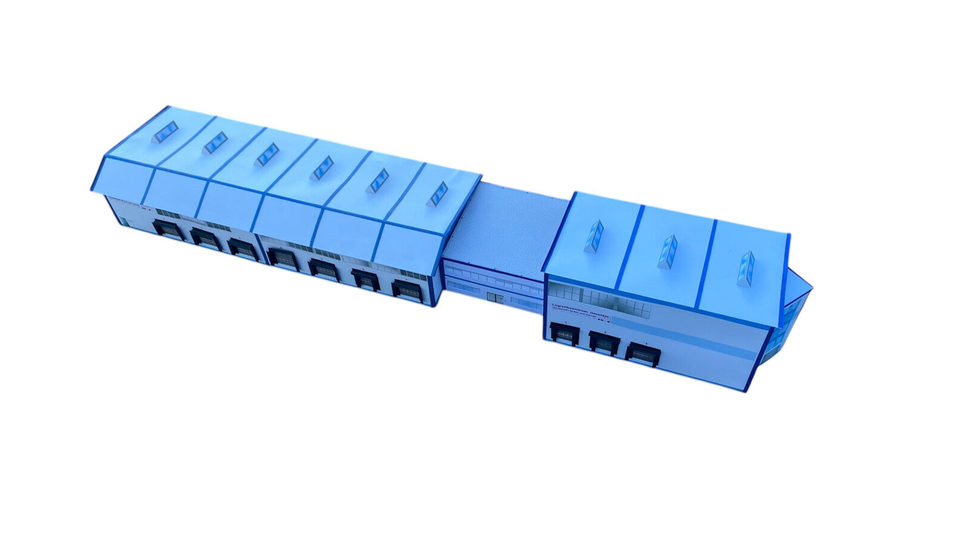 HO/1:87 Logistikzentrum / Spedition Set 6