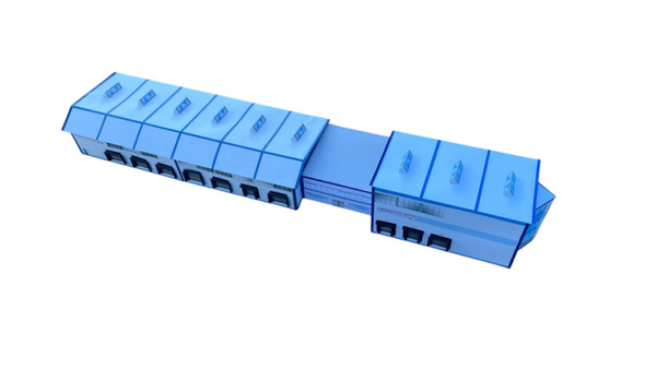 HO/1:87 Logistikzentrum / Spedition Set 6