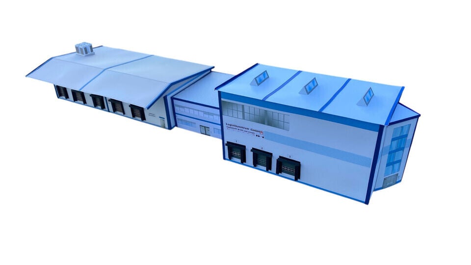 HO/1:87 Logistikzentrum / Spedition Set 7