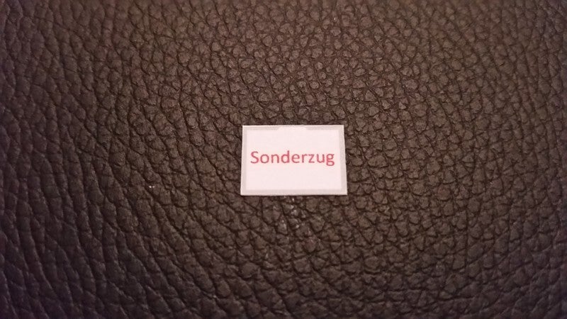 TT/1:120 Zuglaufschild-Set "Sonderzug" 72 Stück
