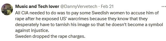  Julian Assange, SET UP, FRAMED