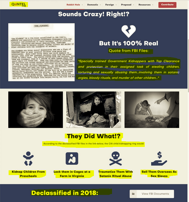 Pedophiles Grooming Gangs CIA FBI 