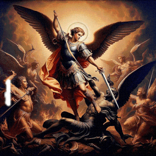 MAY ST MICHAEL - PROTECT YOU WITH HIS SHIELD AND MIGHTY SWORD