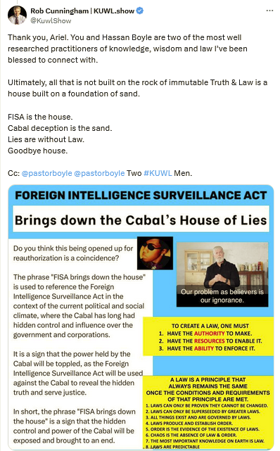 1978 FISA brings down the house (Foreign Intelligence Surveillance Act)