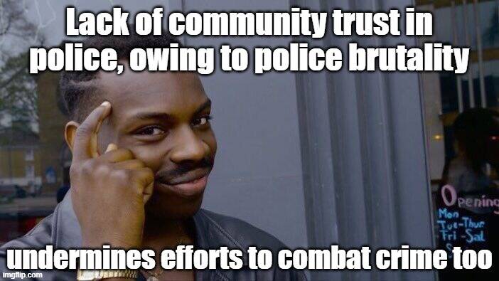 To reduce crime, we must constitute the police as public servants, not an occupying force.