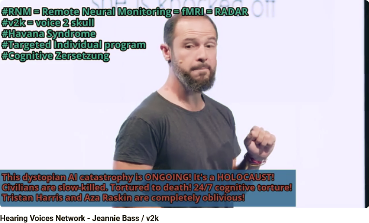 Who is going to tell "voices hearers" & #schizophrenia labeled that what they hear is technology?  Hearing Voices Network - Jeannie Bass / v2k