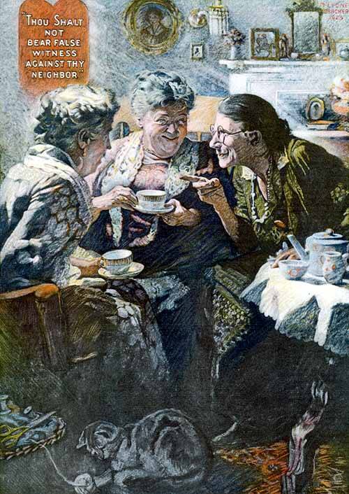 ANARCHY: NEIGHBORS DIRECTLY INVOLVED! & GOSSIP! BREAKS GODS LAW! 