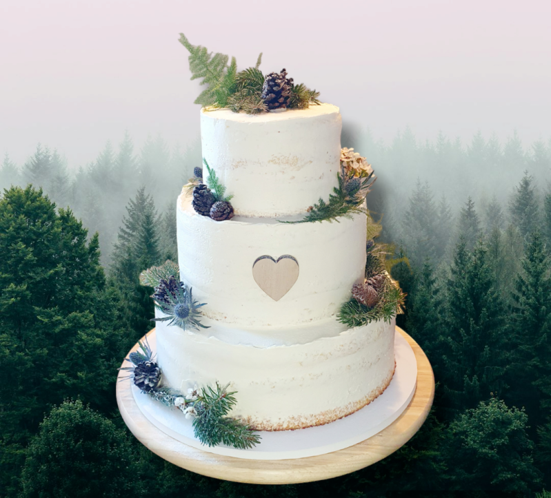 Naked Cake &quot;Waldliebe&quot;