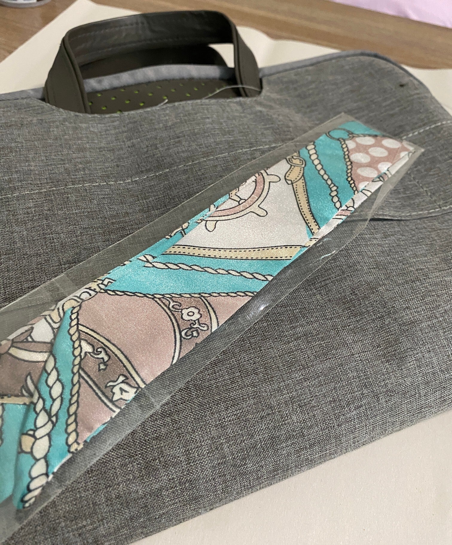 Fabric laptop carrying case 14” slim Laptop