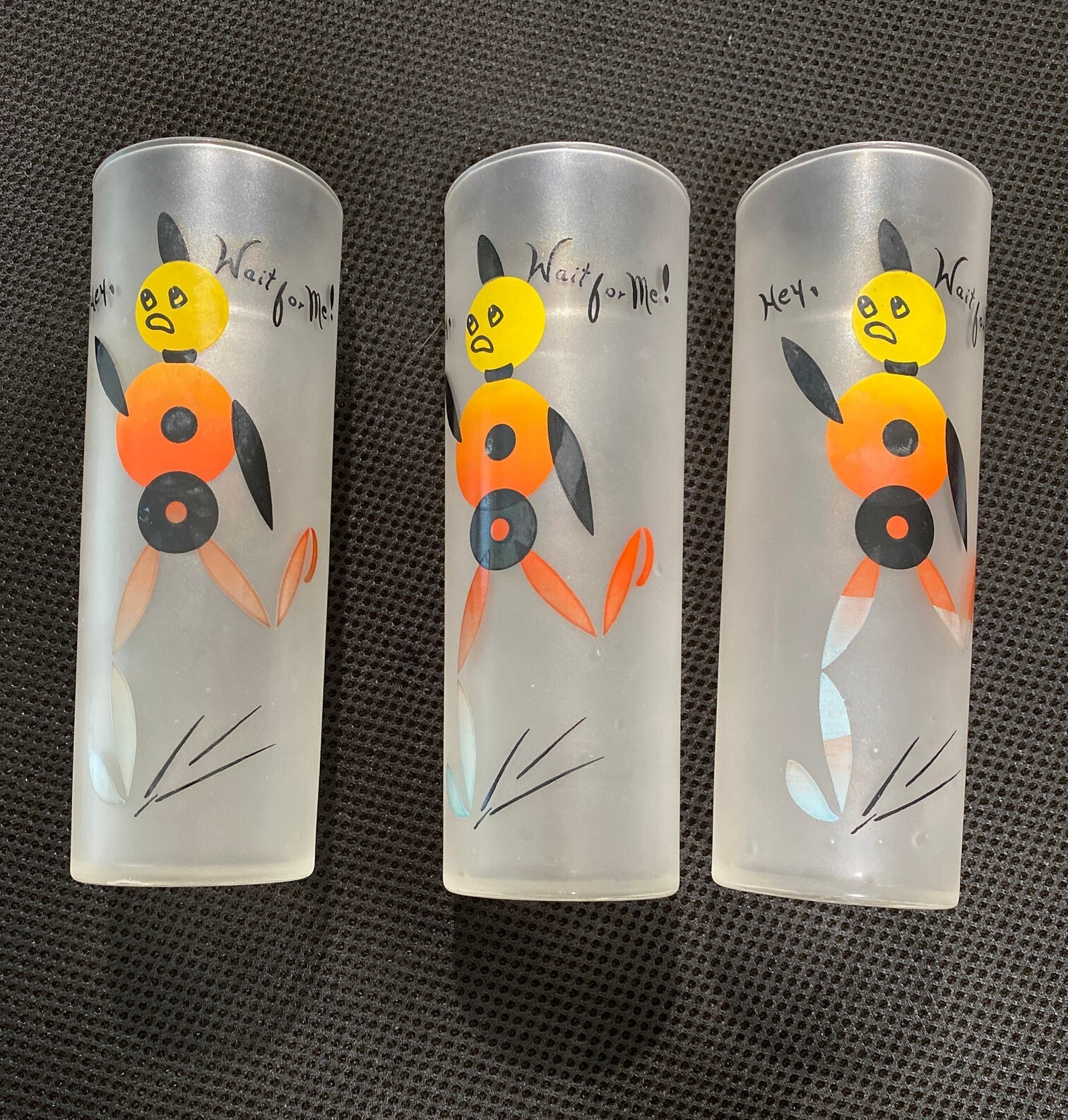 "Hey, Wait for Me!"  Vintage Barware