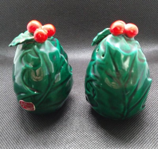 Lefton Christmas Holly S&P