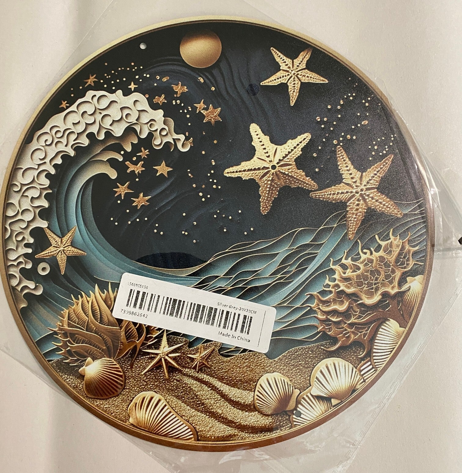 Decorative Wall Plate Ocean Starfish