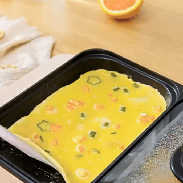 2-in-1 Electric BBQ Grill & Hot Pot with Non-Stick Plate