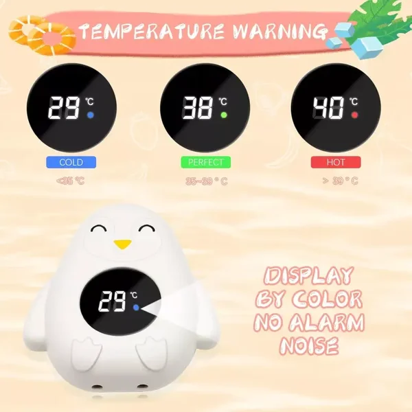 🛁 Baby Bath Thermometer – Safe, Fun & Stress-Free Bath Time!