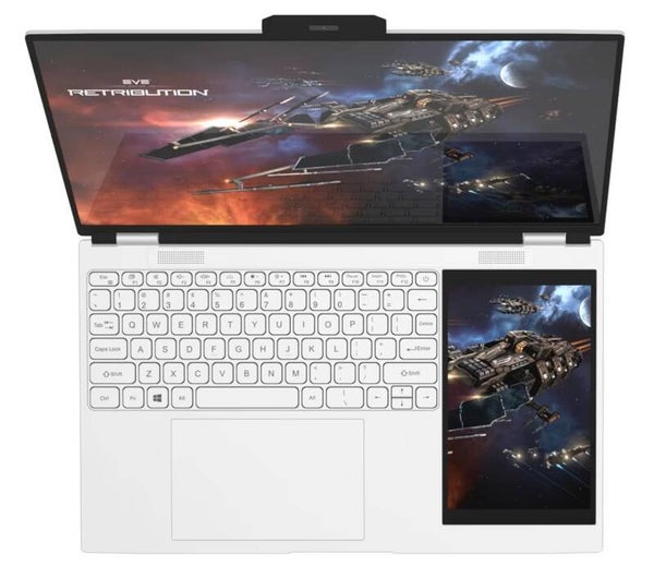 laptop i9 i7 laptop OEM 15.6 inch + 7 inch Touch Dual Screen 16GB 1TB SSD Celeron Processor N100 N95 N5095 Business laptop