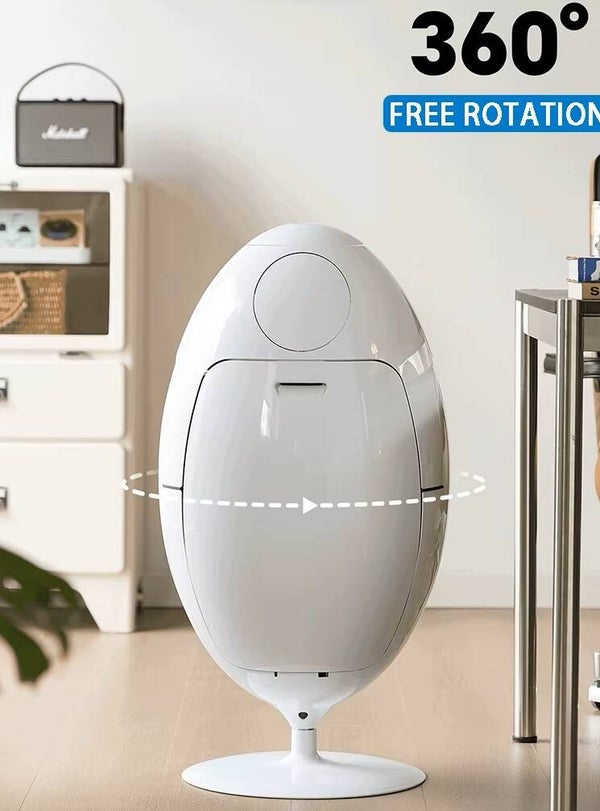 Milieuvriendelijke dinosaurus eierprullenbak Techy eivormige woonkamer lichte luxe luxe opbergemmer thuis