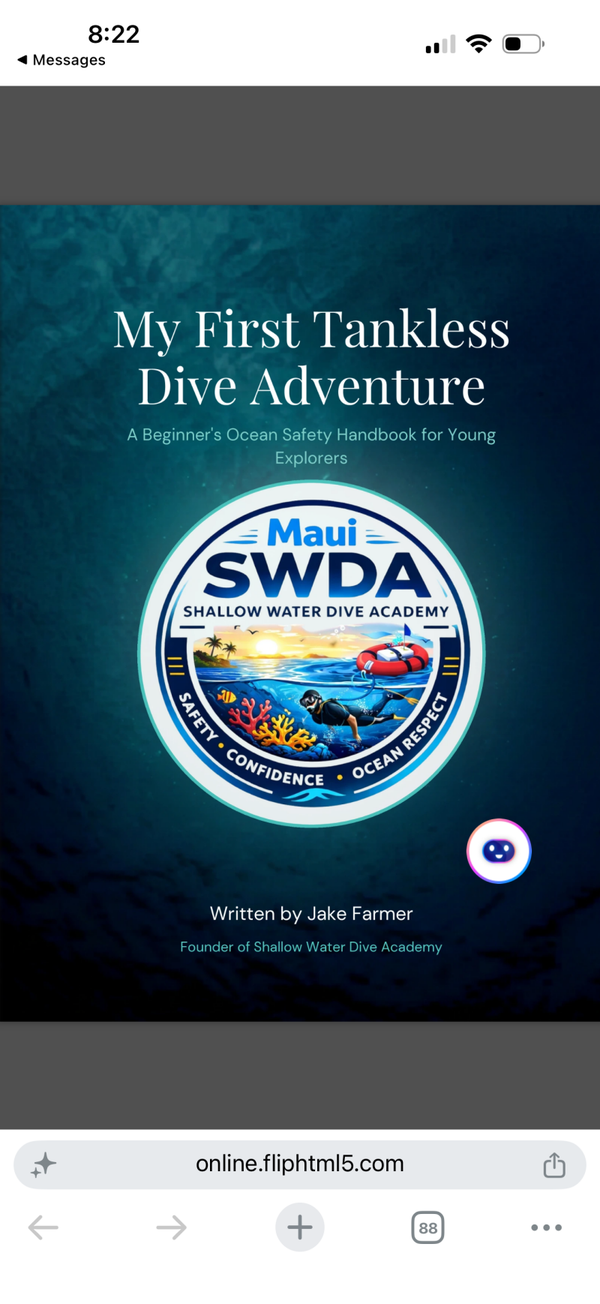 My tankless dive adventure, beginner course