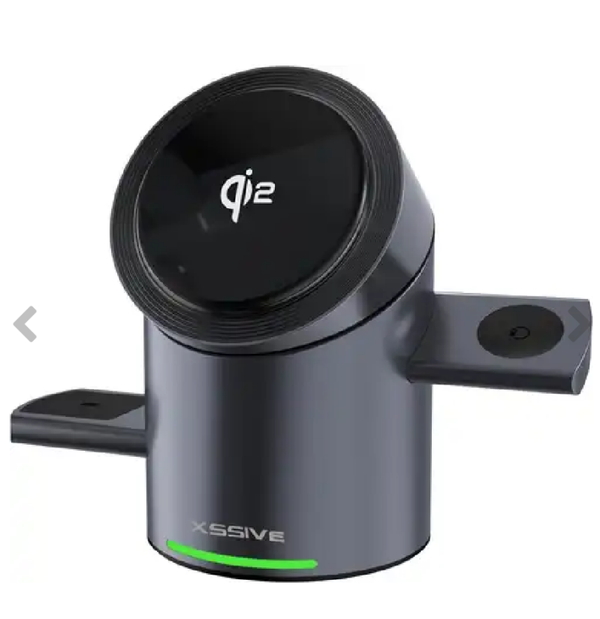 Xssive 3in1 Magnetic QI2 Wireless Charger XSS-STAND13