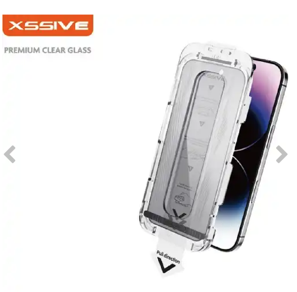 Xssive GoldLine Tempered Glass with Tool iPhones