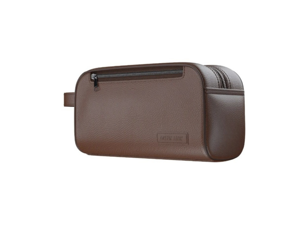 Green Lion Lakeshore Clutch Bag - PU Leather - Brown