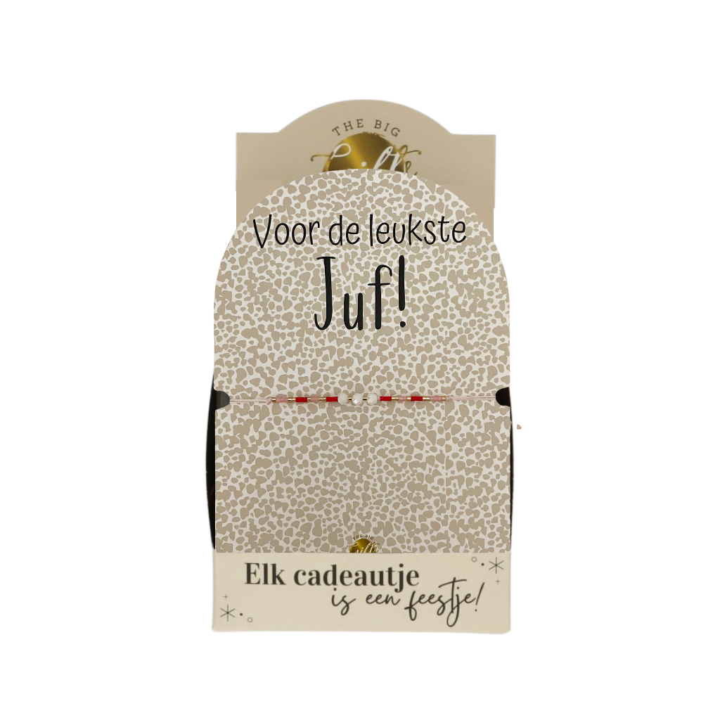 Juf armbandje