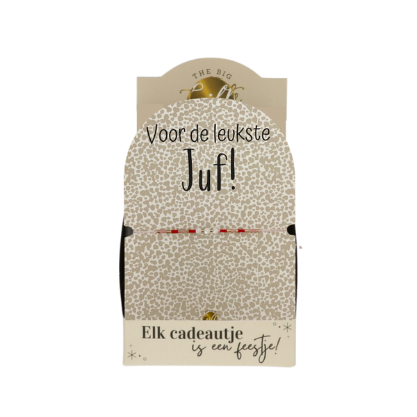 Juf armbandje