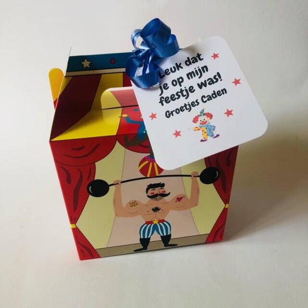 Circus traktatie box