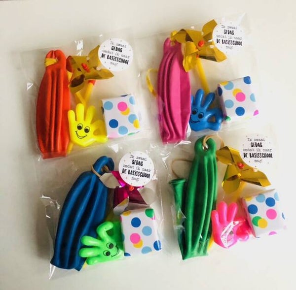 Ik zwaai je gedag traktatie