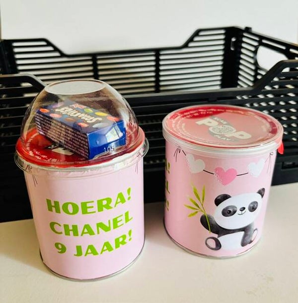 Pringles panda traktatie (vanaf 12 stuks)